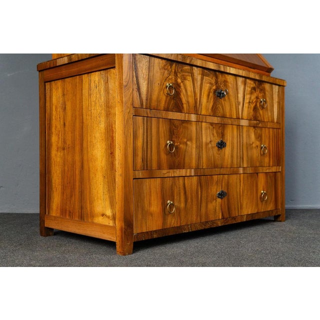 Vintage Secretary Display Cabinet For Sale - Image 11 of 18