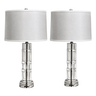 Ralph Lauren ‘Brookings’ Crystal Lamps - A Pair For Sale