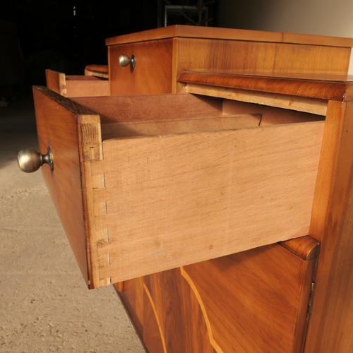 Brown Art Deco Cloud Cocktail Cabinet For Sale - Image 8 of 17