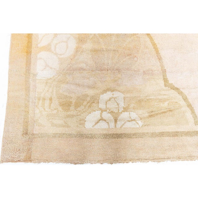 Early 20th Century Doris Leslie Blau Antique Viennese Art Nouveau Rug For Sale - Image 5 of 8