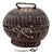 Basket-Shaped Silver Wire Box with Handle and Sliding Closure System For Sale