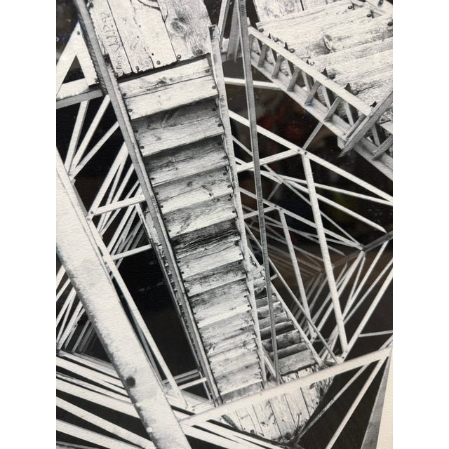Framed Black & White Architectural Print For Sale In San Francisco - Image 6 of 12
