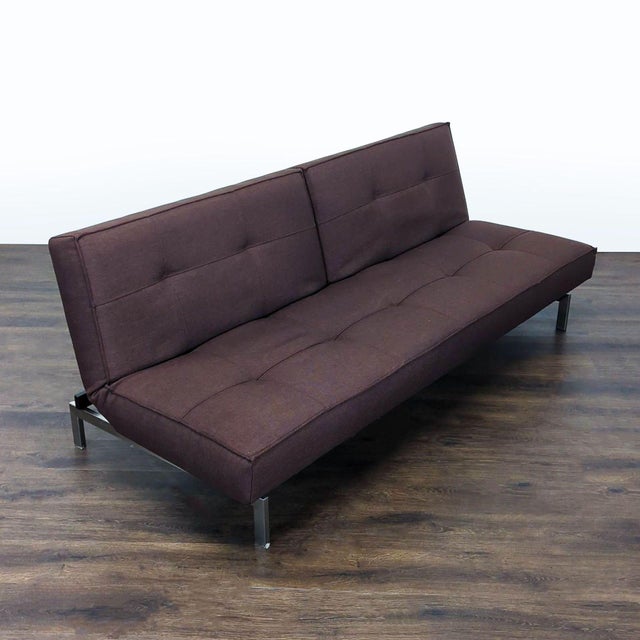This Innovation brand sofa combines style and functionality. The modern brown fabric blends well with any decor. Easily...
