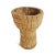 Beautiful old vintage Indian hand carved wood mortar cup. Originally used to grind India spices for cooking. Each is...