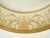 Antique Porcelain Service or Under-Plates with Gold Encrusted Raised Work - Set of 6 For Sale - Image 6 of 11