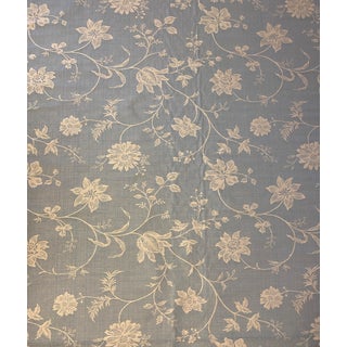 Vintage Jane Churchill Floral Woven Fabric - 2+ Yard Piece For Sale