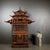 Antique Vietnamese Pagoda Bird Cage For Sale - Image 12 of 12