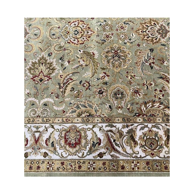 10x14 Indian Agra Area Rug - 106226 For Sale - Image 13 of 15
