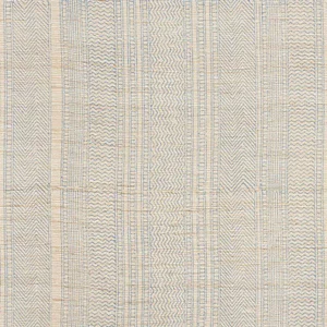 Schumacher Mohave Fabric in Sky
