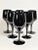 1970s - 1980s Black Tulip Stemware Midcentury Set of 6 For Sale - Image 14 of 14
