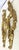 Vintage Sweet Petite Gold Scroll Wall Mirrors- A Pair For Sale - Image 4 of 14