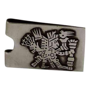 Sterling Silver Mexican Money Clip.
