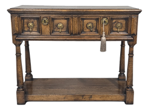 Oak Dresser Base of Small Proportions, 1920s