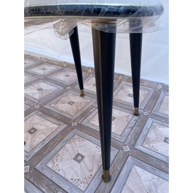 White Medallion Side Chair, 1960s For Sale - Image 8 of 16