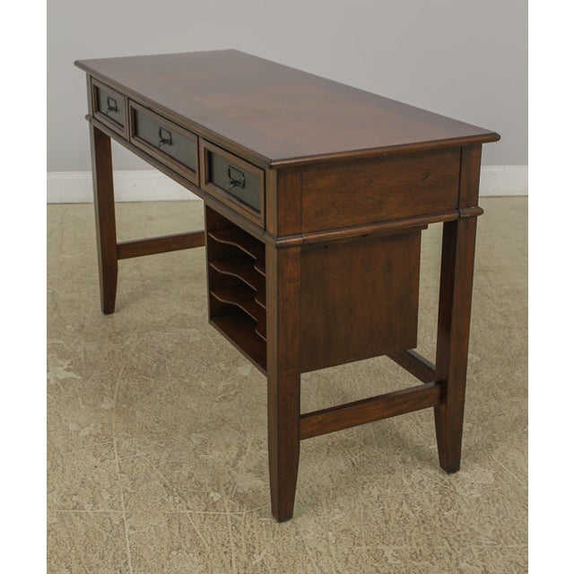 Cherry Modern Small Computer Desk Library Table Chairish