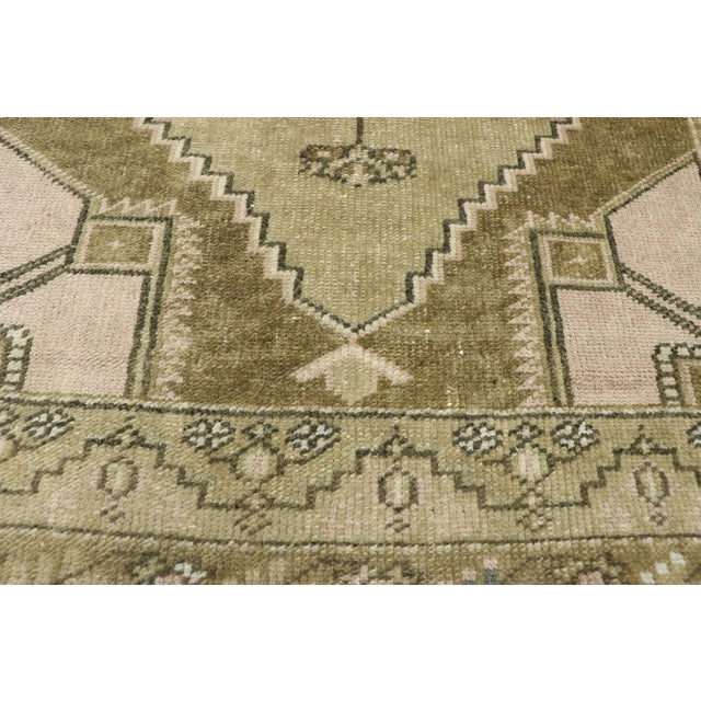 Mid 20th Century Vintage Turkish Kars Rug 02'08 X 04'07 For Sale - Image 4 of 10