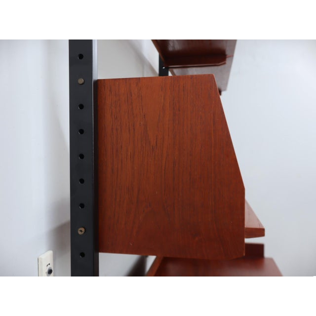 Mid-Century Italian Modular Wall Unit with Folding Desk, 1950s For Sale - Image 12 of 17