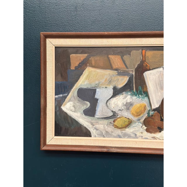 Mid-Century Modern Inge Camill, Still Life, 1960s, Oil on Canvas, Framed For Sale - Image 3 of 14