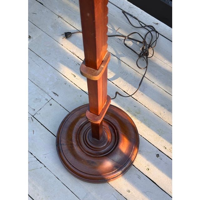 Mid-Century Modern Francis Elkins Ratchet Lamp For Sale - Image 13 of 17