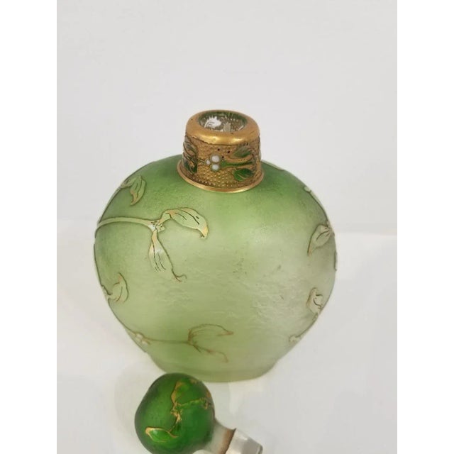 Antique Daum Nancy Glass Bottle For Sale In Miami - Image 6 of 7