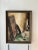 Antonia J. Greene Still Life With Painting, Glass, and Candle, 1930s Oil on Board, Framed For Sale - Image 9 of 12