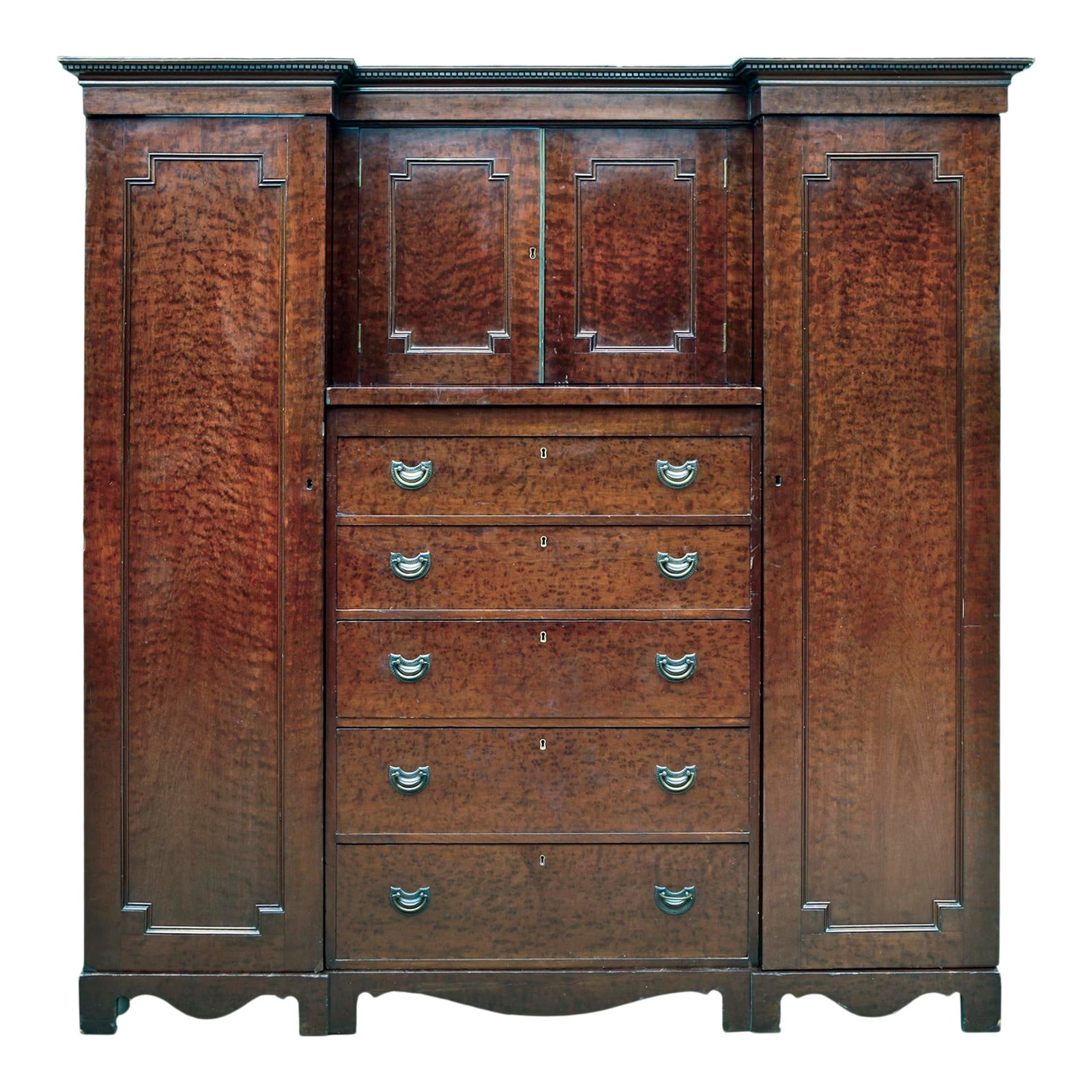 Traditional Antique Scottish Armoire Chairish