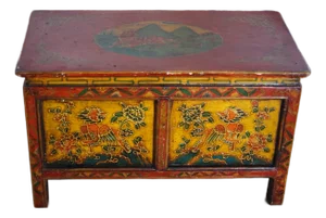 Early 20th Century Tibetan Meditation Altar Table