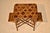 Circa 1920 English Bamboo Side Table With Side Shelves For Sale - Image 11 of 11