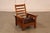 Stickley Stickley Mission Collection Pair Of Oak & Leather Bow Arm Morris Chairs For Sale - Image 4 of 18