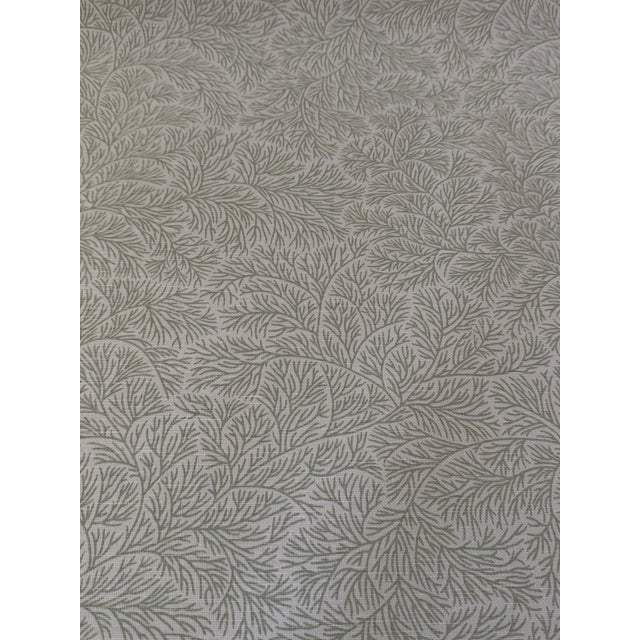 Textile Schumacher Mark D Sikes 180701 Bougainvillea Leaf Green Fabric 7 1/2 Yards For Sale - Image 7 of 7