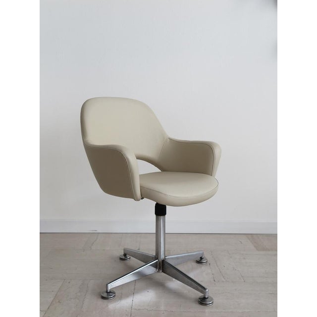 Swivel Office Armchair from Velca Legnano, Italy, 1960s For Sale - Image 15 of 15