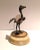 Mid-Century Modern 1960s Brutalist Sterling and Stone Pelican on Marble Base For Sale - Image 3 of 6