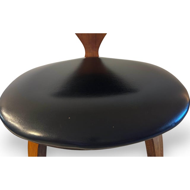 Early Norman Cherner Side Chairs for Plycraft, Set of 6 — Rare "Bernardo" Label, Circa 1958–1963 For Sale - Image 13 of 13