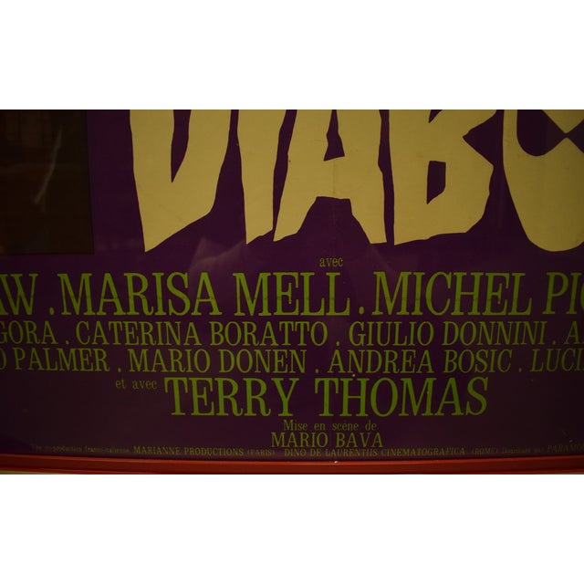 Danger Diabolik 1968 Italian Movie Poster For Sale In New York - Image 6 of 11