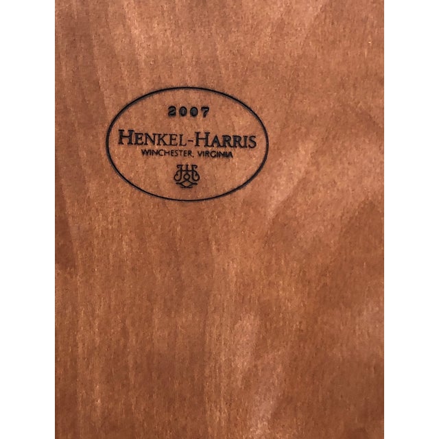 A Henkel Harris high-end, traditional, American-made piece known for superior craftsmanship. Mahogany Finish Mirror. Used...