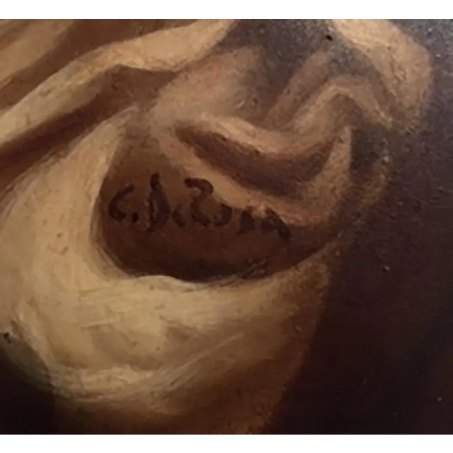 Ciro De Rosa, Youth and Wisdom, Italian School, 2007, Oil on Canvas, Framed For Sale - Image 6 of 7