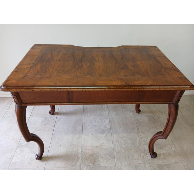 Antique Desk in Walnut, 1800s For Sale - Image 16 of 18