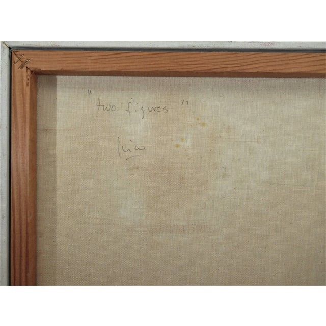 Late 20th Century Enrique Kico Govantes, Two Figures, Circa 1990 For Sale - Image 5 of 7