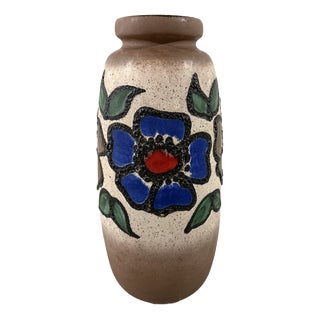 West-German Floor Vase from Scheurich Keramik, 1960s For Sale