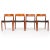 Mid-Century Modern Vintage Niels Otto Møller Model 75 Dining Chairs in Solid Teak (Set of 4) For Sale - Image 3 of 11