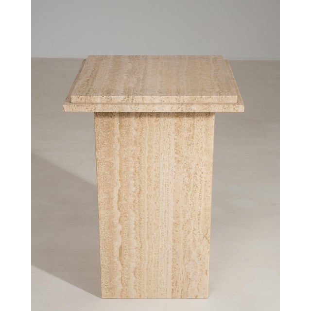 19th Century France Cream Marble Pedestal For Sale - Image 4 of 11