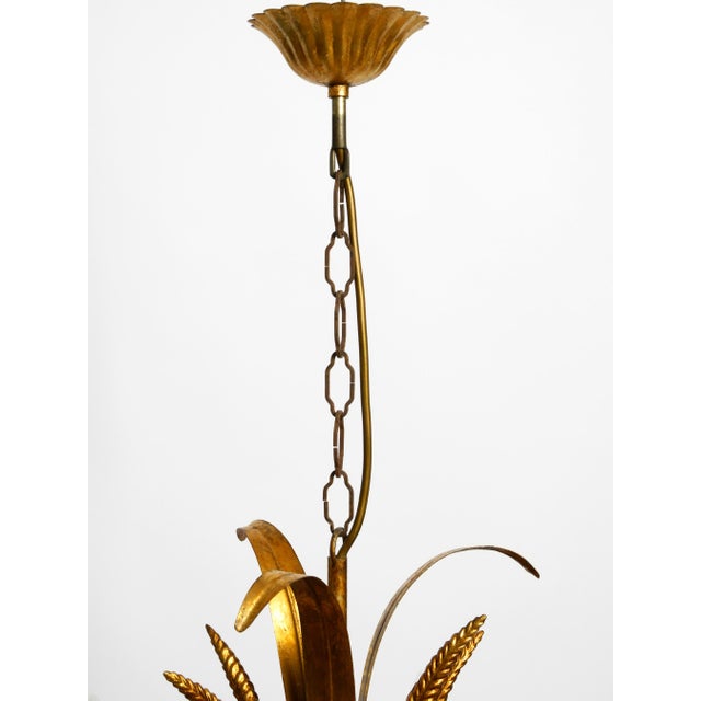 Vintage Gold-Plated Metal Chandelier from Hans Kögl, 1970s For Sale - Image 18 of 18