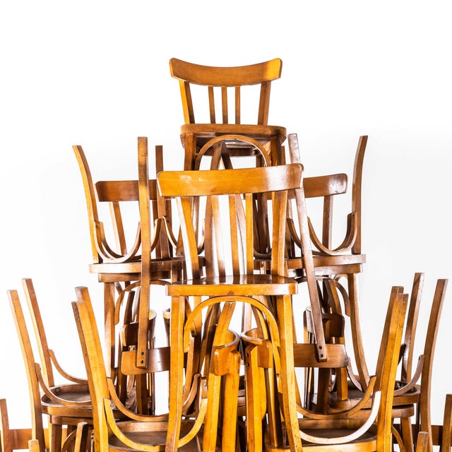 Bentwood Dining Chair from Baumann, 1950s For Sale - Image 9 of 10