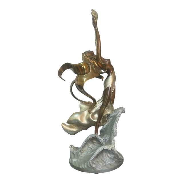 "Polena" Bronze Sculpture by Angelo Basso For Sale