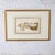 Beautiful vintage Contemporary Kinder Harris large scale mixed media art collage signed & titled Gold Rush triple matted...