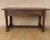 Spanish Walnut Console Table with Carved Drawers, 1920 For Sale - Image 11 of 12