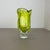 Large Abstract Yellow Green Murano Glass Vase, Italy, 1970 For Sale - Image 4 of 18