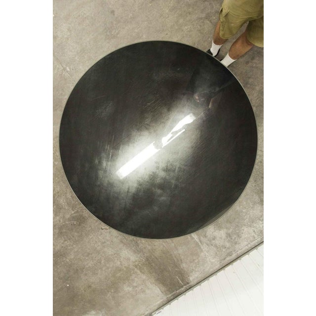 Round Dining Table & Armchairs, Set of 7 For Sale - Image 9 of 18