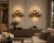Italian 1970 Vistosi Murano Wall Light Smoked Disc - Set of 2 For Sale - Image 3 of 11