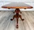 English Georgian Revival Burl Veneer Coffee Table With Double Pedestal Base For Sale - Image 12 of 18